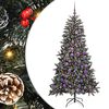 vidaXL K&uuml;nstlicher Weihnachtsbaum Gr&uuml;n 180 cm PVC, Plastik und Stahl