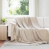 vidaXL Wohndecken 24 pcs Beige 270 x 240 cm Fleece
