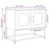 vidaXL TV-Schrank Weiß 68x39x60,5 cm Kaltgewalzter Stahl