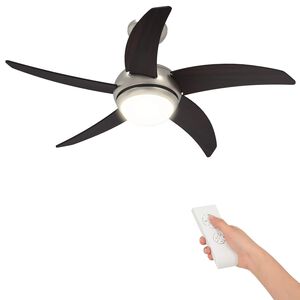 vidaXL Deckenventilator mit Licht und Fernbedienung &Oslash; 110 cm