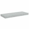 vidaXL Schweberegale 4 Stk. Betongrau 60x23,5x3,8 cm MDF