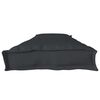 vidaXL Palettenkissen Schwarz 180 x 40 x 8 cm Oxford-Stoff