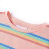 Kinder-T-Shirt Pfirsichrosa 104