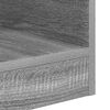 vidaXL Beistelltisch Graues Sonoma 30,5 x 30 x 45 cm Holzwerkstoff