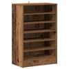 vidaXL Schuhschrank Altholz-Optik 60x35x92 cm Holzwerkstoff