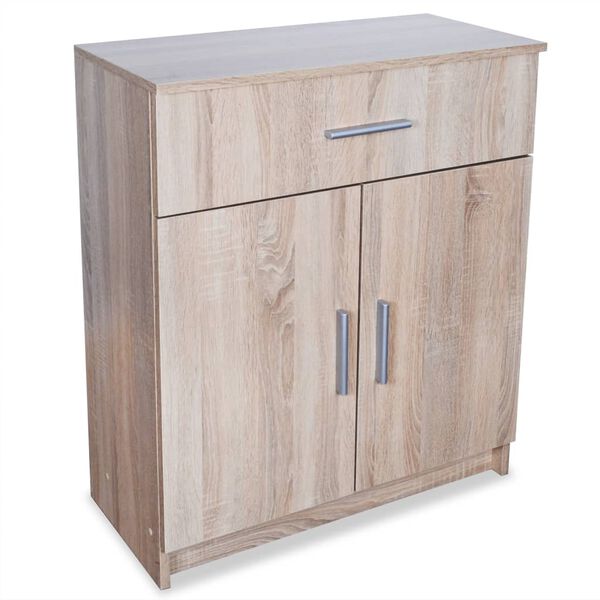 vidaXL Sideboard Holzwerkstoff 71x35x88 cm Eiche-Optik