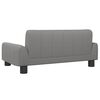 vidaXL Kindersofa Grau 70x45x30 cm Kunstleder