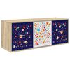 vidaXL Wandmontierter TV-Schrank MAINZ 102 x 33 x 40 cm Sonoma-Eiche