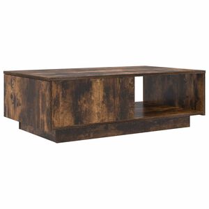 vidaXL Couchtisch Ger&auml;ucherte Eiche 95 x 55 x 31 cm Holzwerkstoff