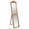 vidaXL Standspiegel Golden 45x180 cm
