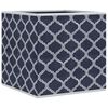 vidaXL Faltboxen 10 Stk. Blau 32x32x32 cm Vlies