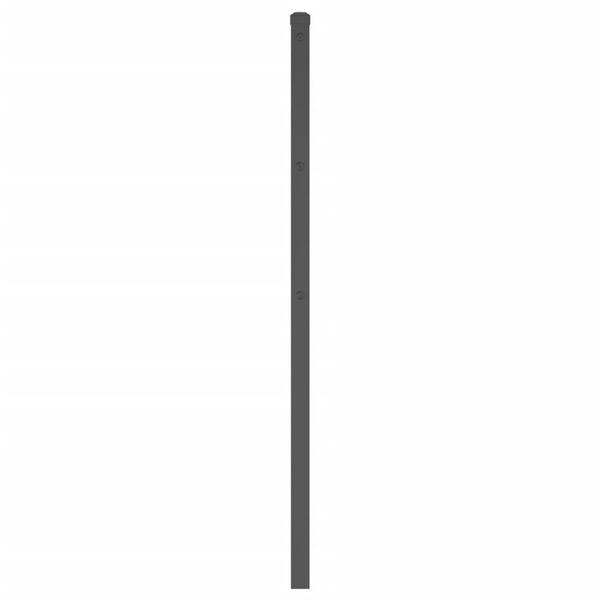 vidaXL Ersatz-Kopfteil Metall Schwarz 200 cm