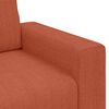 vidaXL Zweisitzer-Sofa Rot Orange 180x77x82 cm Cordstoff