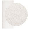 vidaXL Teppich Shaggy Hochflor Modern Creme 80x200 cm