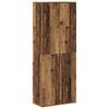 vidaXL Highboard Altholz 70 x 33,5 x 180 cm Holzwerkstoff