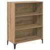 vidaXL Highboard Artisan-Eiche 69,5 x 34 x 180 cm Holzwerkstoff