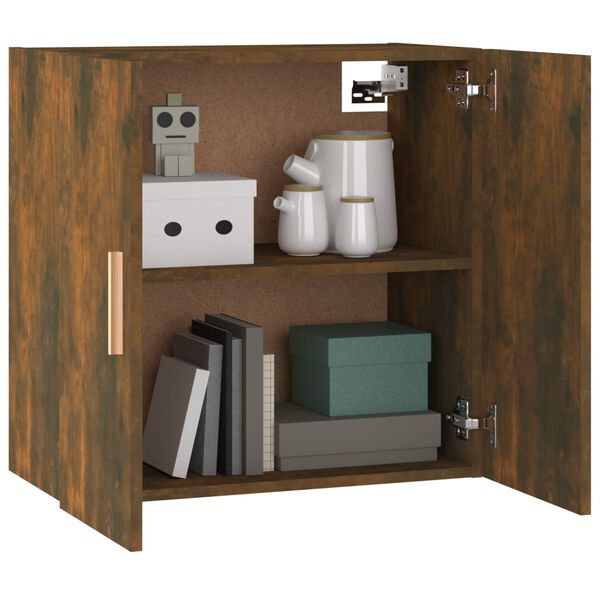 vidaXL Wandschrank R&auml;uchereiche 60x30x60 cm Holzwerkstoff