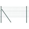 vidaXL Ground Fix Geschwei&szlig;ter Drahtzaun 10 x 0,8 m (B x H)