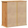 vidaXL Badezimmerschrank VIGO Braun und Honigbraun 67,5 x 34 x 71,5 cm