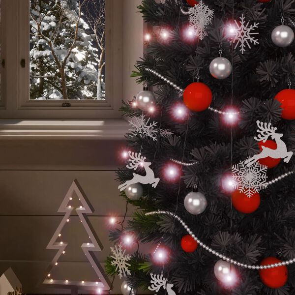 vidaXL Solar-Lichterketten 5 Stk. 5x200 LED Warmweiß Innen Außen