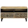 vidaXL Couchtisch 80x54x40 cm Massivholz Mango