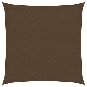 vidaXL Sonnensegel 160 g/m&sup2; Braun 2,5x2,5 m HDPE