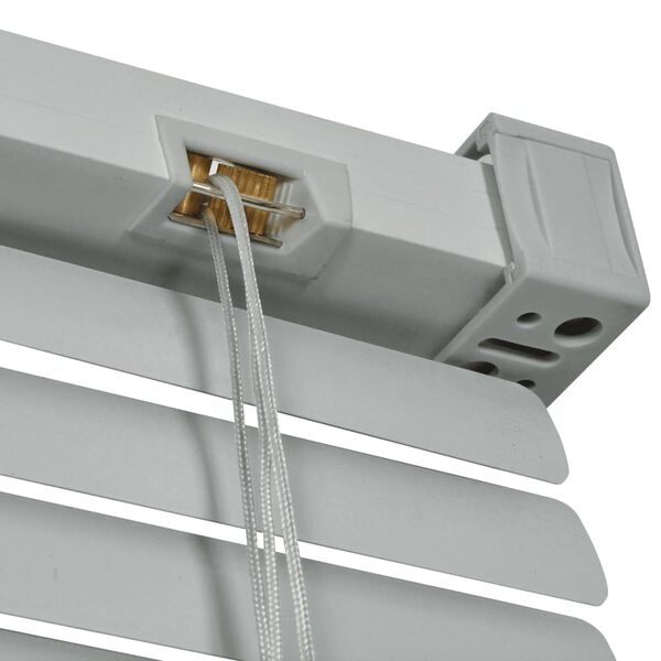 vidaXL Fensterjalousien Aluminium 100x130 cm Silber