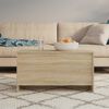 vidaXL Couchtisch Sonoma-Eiche 102x55,5x52,5 cm Holzwerkstoff