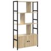 vidaXL Bücherregal Sonoma-Eiche 80 x 30 x 155,5 cm Holzwerkstoff
