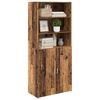 vidaXL Highboard Altholz 80 x 42,5 x 185 cm Holzwerkstoff