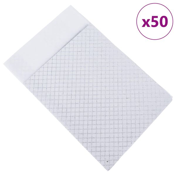 vidaXL Haustier Training Pad Uni 50 pcs 90 x 60 cm