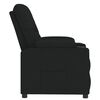 vidaXL Relaxsessel Schwarz Stoff