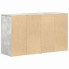 vidaXL Sideboard Betongrau 120 x 36 x 69 cm Holzwerkstoff
