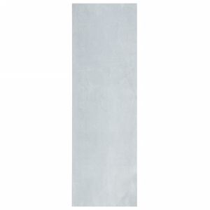 vidaXL Teppich HUARTE Kurzflor Weich und Waschbar Blau 80x250 cm