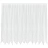 vidaXL Spitzenvorhang Wei&szlig; 140 x 300 cm Polyester
