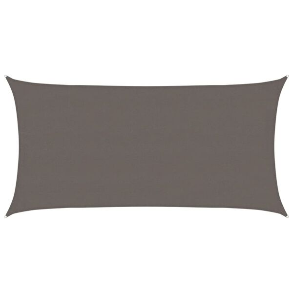 vidaXL Sonnensegel 160 g/m&sup2; Anthrazit 4x7 m HDPE