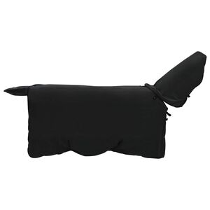 vidaXL Pferdedecke Schwarz 75 cm Polyester