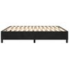 vidaXL Boxspringbettgestell Schwarz 180x200 cm Samt