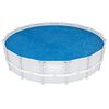 Bestway Solar-Poolabdeckung Flowclear Rund 462 cm Blau