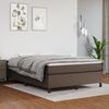 vidaXL Boxspringbettgestell Braun 140x190 cm Kunstleder