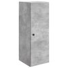 vidaXL Wandschrank 33 x 34,5 x 90 cm Holzwerkstoff Betongrau