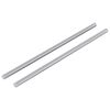 vidaXL Gewindestange 2 Stk. Silber 6 x 170 mm Stahl