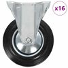vidaXL 16 Stk. Bockrollen 160 mm