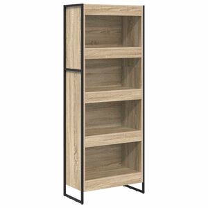 vidaXL B&uuml;cherregal 60 x 30 x 155 cm Holzwerkstoff Sonoma