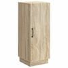 vidaXL Sideboard Sonoma-Eiche 33 x 34,5 x 87 cm Holzwerkstoff