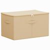 vidaXL Aufbewahrungsbox 2 pcs Creme 60 x 43 x 35 cm Vliesstoff
