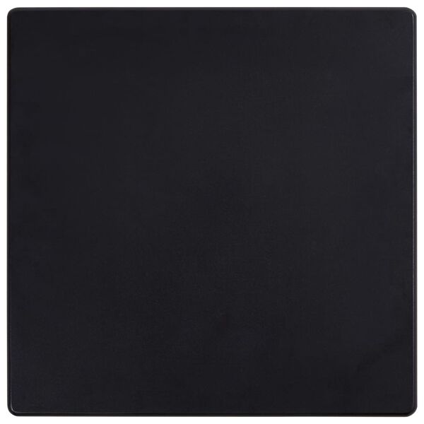 vidaXL Bartisch Schwarz 60 x 60 x 111 cm MDF