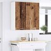 vidaXL H&auml;ngeschrank mit Speicher Altholz 80 x 31 x 80 cm Holzwerkstoff