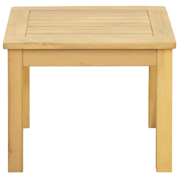 vidaXL Couchtisch Helles Akazienholz 45 x 45 x 36 cm Massivholz Akazie