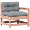 vidaXL 7-tlg. Garten-Lounge-Set mit Kissen Massivholz Douglasie